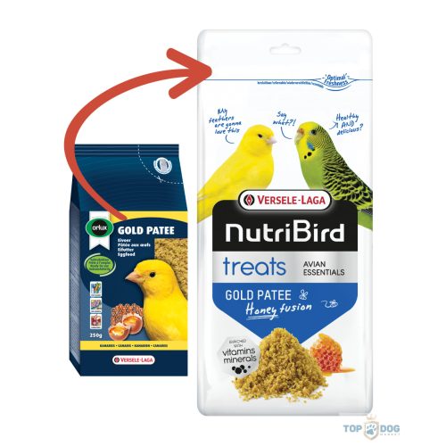 Versele-Laga NutriBird Treats Gold Patee Honey Fusion 250g​