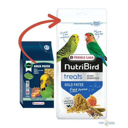 Versele-Laga NutriBird Treats Gold Patee Field Fusion 250g