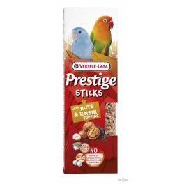   Versele Laga Prestige Sticks Dupla Rúd (mogyoró, dió, mazsola) kispapagájok részére (2db/60g)