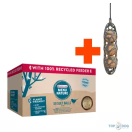 Versele Laga Nature Faggyúgolyó 50db + Etető