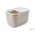 Savic Hop In - macska WC (fehér-mokka) macskák részére (58,5x39x39,5cm)