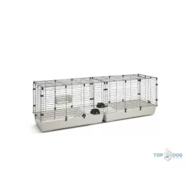  SAVIC Cubix 200 - ketrec (fekete-szürke) kisállatok részére (200x50x63,5cm)