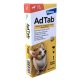 AdTab rágótabletta bolha és kullancs ellen 5,5 kg-11kg közötti kutyáknak , 225 mg
