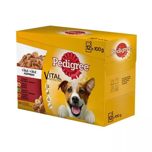 Pedigree Vegyes Alutasakos csirke-pulyka-bárány-marha 12x100gr