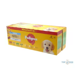 Pedigree Junior alutasakos eledel 40x100gr Megapack