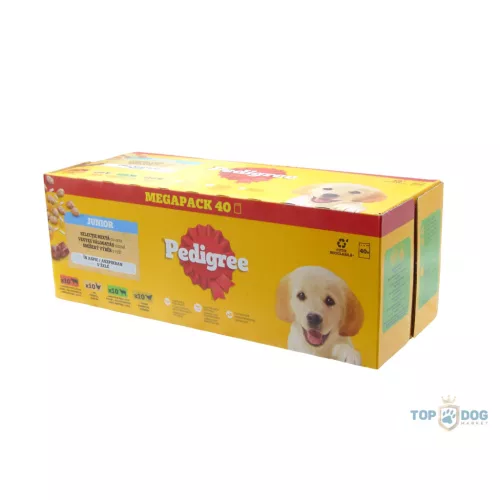 Pedigree Junior alutasakos eledel 40x100gr Megapack