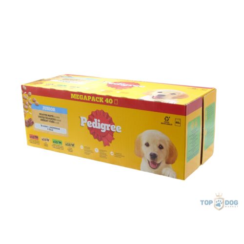 Pedigree Junior alutasakos eledel 40x100gr Megapack