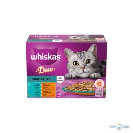 Whiskas Duo Surf and Turf  12x85g 