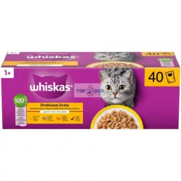 Whiskas 40x85gr szárnyas aszpikban