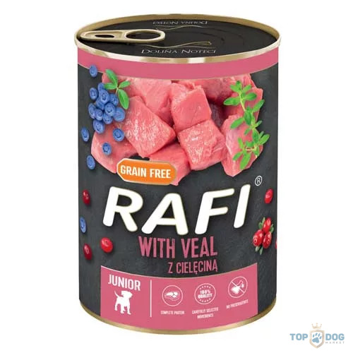 Rafi Junior Borjú vörösáfonyával 400gr