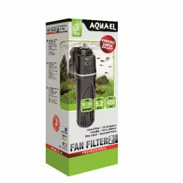   AquaEl 100-150 L akváriumokhoz Fan 2 Plus - Akváriumi belső szűrő 5,2 W-450 liter/óra