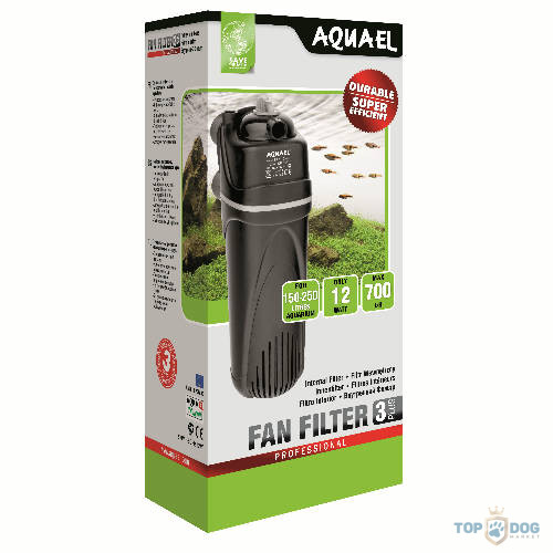 AquaEl 150-250 L akváriumokhoz Fan 3 Plus - Akváriumi belső szűrő 