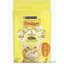 Friskies 10kg Száraz Macska Csirke+Zöldség 