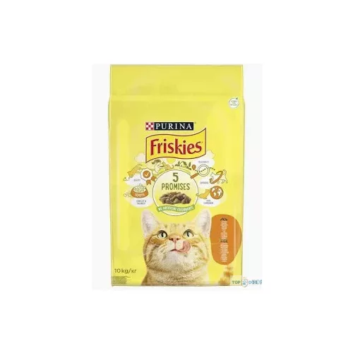 Friskies 10kg Száraz Macska Csirke+Zöldség 