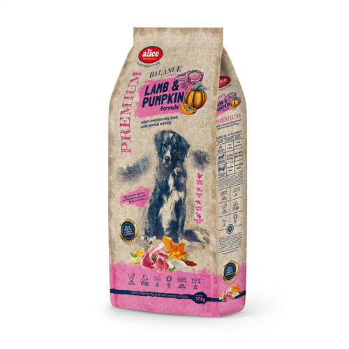 Alice Professional  17+1kg Adult Lamb & Pumpkin (Bárány+Sütőtök)