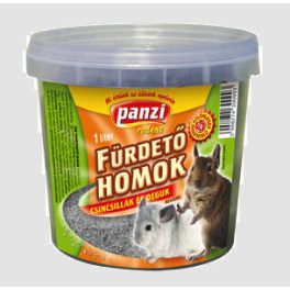   Panzi Fürdető homok - Csincsillák és Deguk részére (vödrös) 1kg