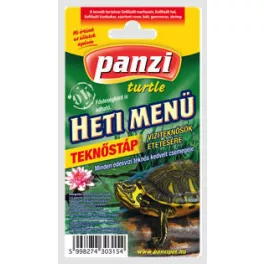 Heti menü teknősnek (10x10g)