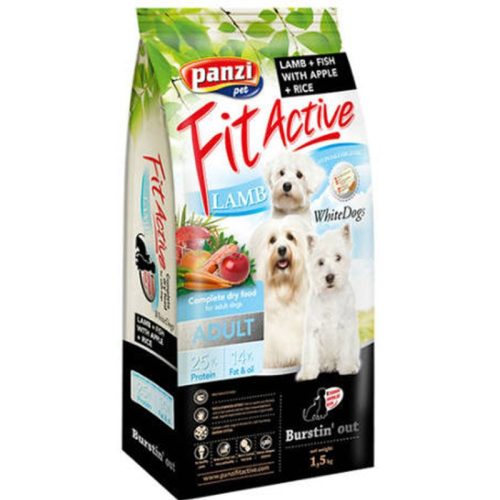 FitActive WhiteDogs Adult Hypoallergenic Lamb & Fish 1,5kg