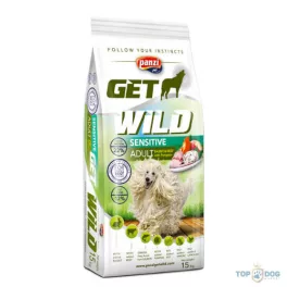  Panzi GetWild 15kg Adult Sensitive Rabbit&Beef with Pumpkin' (Nyúl-Marha-tök)(chicken&wheat free)