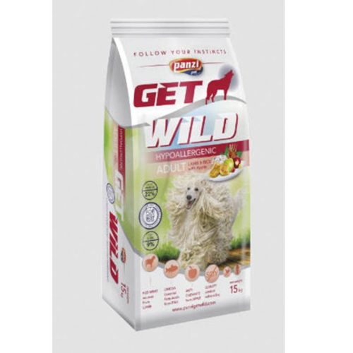 GetWild Adult Hypoallergenic Lamb & Rice 15kg