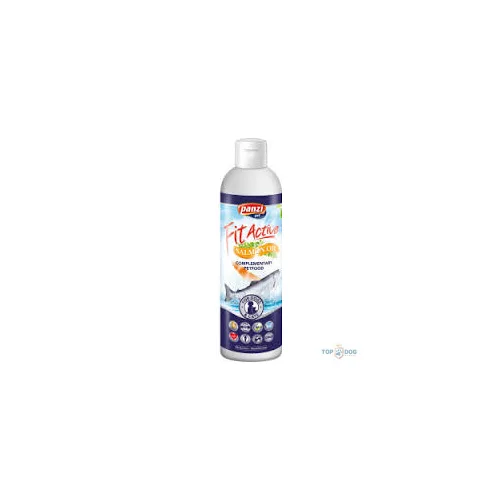 FitActive Salmon oil - kiegészítő eledel (lazacolaj) kutyák és macskák részére (250ml)