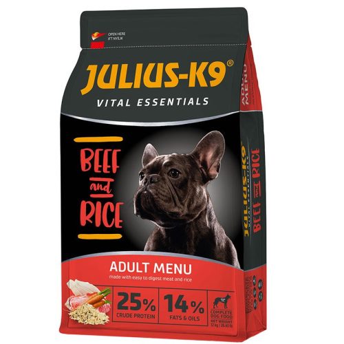 Julius K-9 Vital Essentials Adult Beef & Rice 12kg