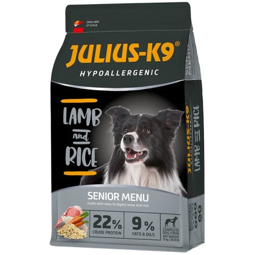 Julius K-9 Senior Hypoallergenic Lamb & Rice 12kg