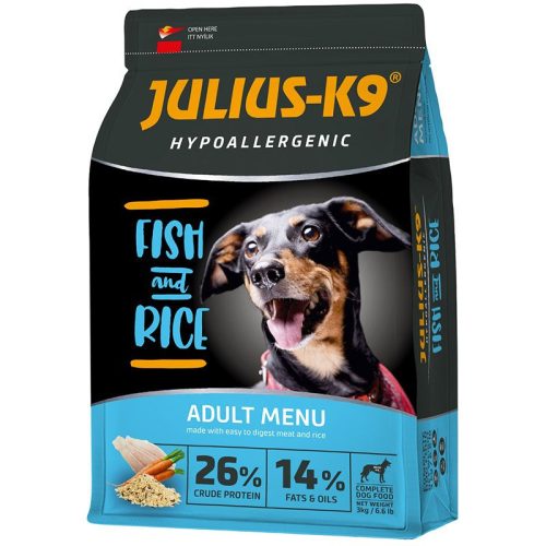 Julius K-9 Adult Hypoallergenic Fish & Rice 3kg