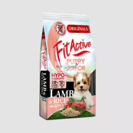   FitActive Wheatfree 12+1.2kg Puppy&Junior Hypoallergenic LAMB