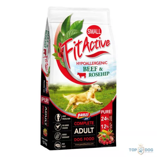 FitActive PURE SMALL 12kg Hypoallergenic BEEF-ROSEHIP