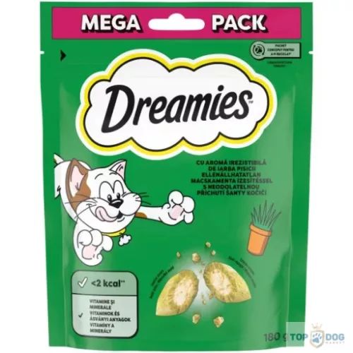 Dreamies Mega Pack Catnip 180g  Jutalomfalat /Macskamentás