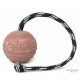 Julius-K9 IDC Ball - játék (kaucsuk labda, zsinórral) kutyák részére (70mm) fogó nélkül