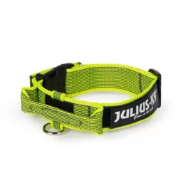   Julius-K9 Nyakörv Neon biztonsági zárral és fogóval 38-53 cm