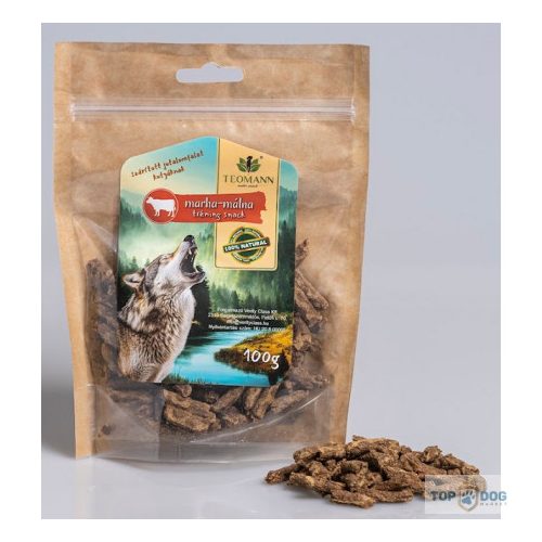 Teomann Tréning Snack Marha-Málna és Spenót 100gr