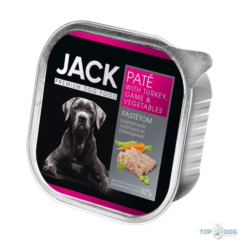 Jack Pulyka, vad & zöldség pástétom 150g