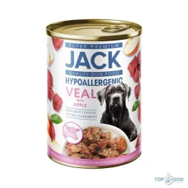 Jack Hipoallergén pástétom 400g Borjúhús almával