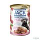 Jack Hipoallergén pástétom 400g Borjúhús almával