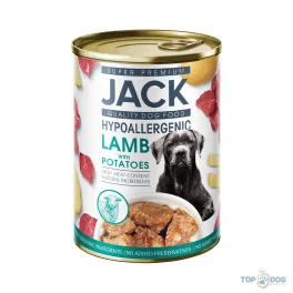 Jack Hipoallergén pástétom 400g Bárányhús burgonyával