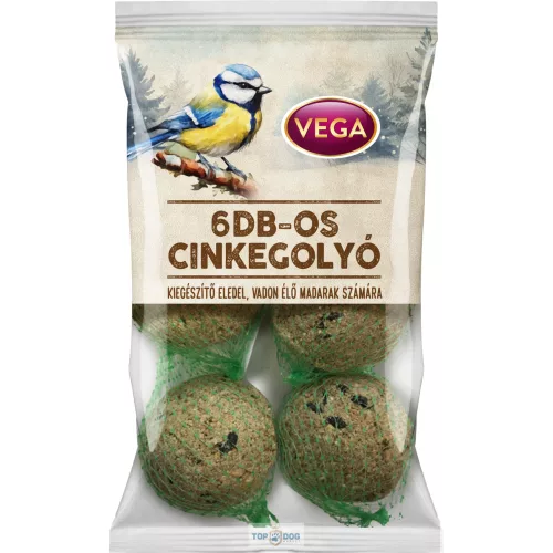 Vega Faggyúgolyó / cinkegolyó 6db 