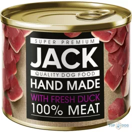 Jack Super Premium konzerv Kacsa 200g