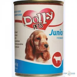 Dolly dog konzerv 415gr junior marha