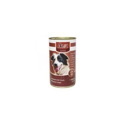 Alfi dog konzerv májas 1240g