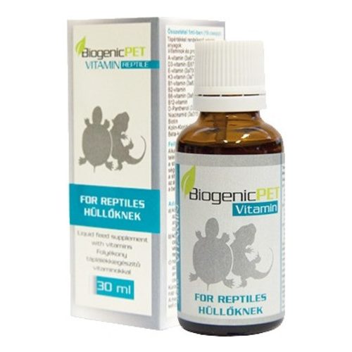BiogenicPet hüllő vitamin 30 ml 