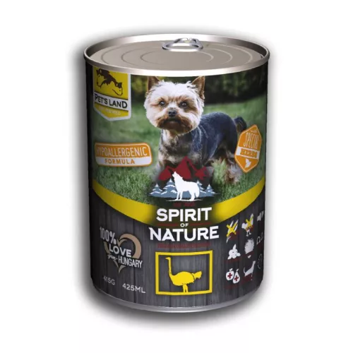 Spirit of Nature Dog konzerv Strucchússal 415gr