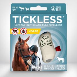   Tickless Horse LOVAKNAK  ultrahangos kullancs riasztó (bézs)