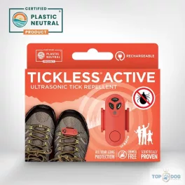   TICKLESS ACTIVE Coral ultrahangos kullancsriasztó - újratölthető 