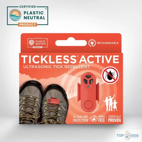 TICKLESS ACTIVE Coral ultrahangos kullancsriasztó - újratölthető 