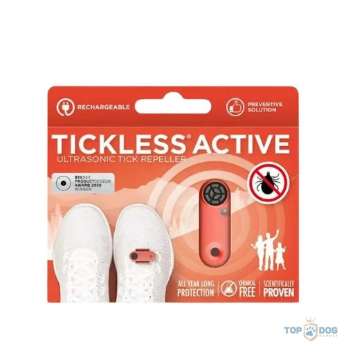 TICKLESS ACTIVE Coral ultrahangos kullancsriasztó