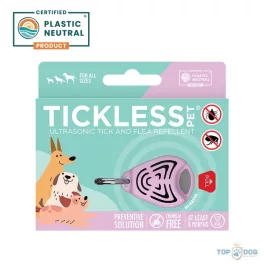 TickLess Pet Ultrahangos kullancs és bolhariasztó PINK
