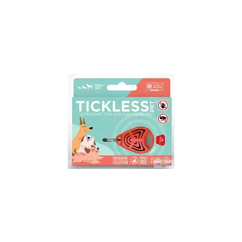 TickLess Pet Ultrahangos kullancs és bolhariasztó ORANGE
